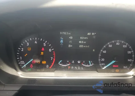 2021 Ford Explorer Police Interceptor z USA, uszkodzony, nr VIN 1FM5K8AB1MGA86409